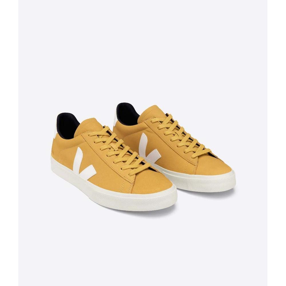 Veja CAMPO NUBUCK Low Tops Sneakers Dames Oranje | NL 598DFM